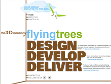 Tablet Screenshot of flyingtrees.com